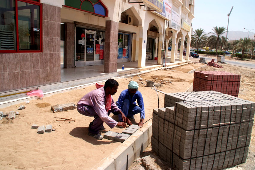 تواصل العمل في الغبيرة الجنوبية